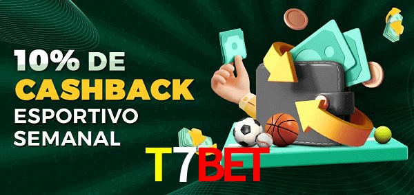 10% de bônus de cashback na T7Bet